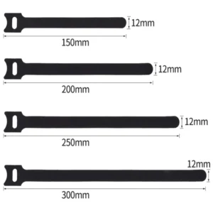 Serre cables nylon noir differentes tailles