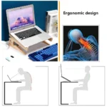 support ordinateur ergonomique posture