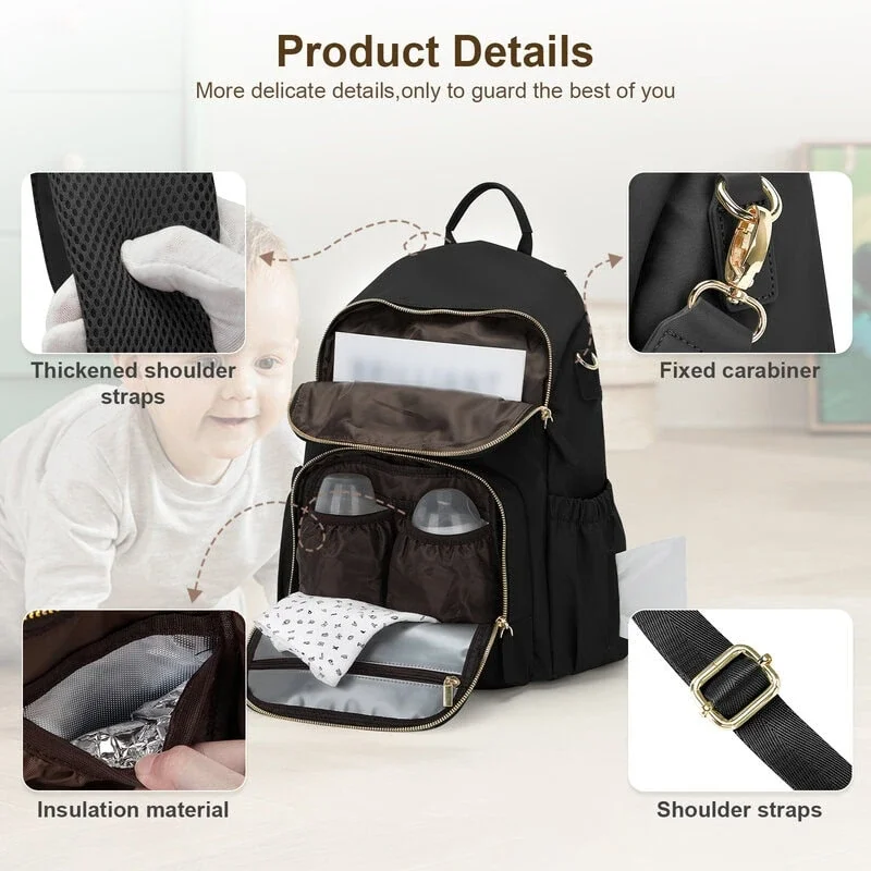 rucksack for mother stylish multifunctional product details マザーズリュック おしゃれ 多機能